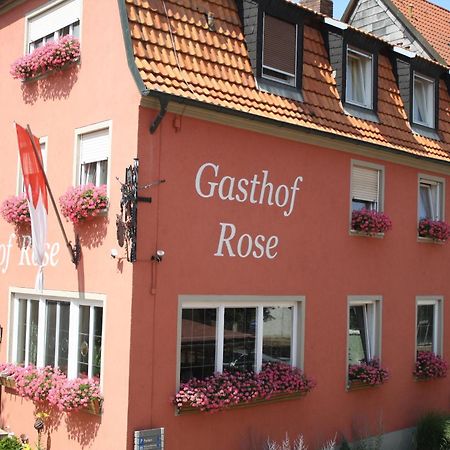 Gasthof Hotel Rose Obereisenheim Экстерьер фото